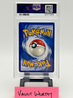🔮 1999 POKEMON BASE SET - #10 MEWTWO HOLO RARE WOTC CARD - PSA 1 🔮 - Image 2
