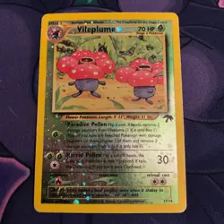 Vileplume ~ 17/18 ~ Rev Holo ~ SOUTHERN ISLANDS ~ MODERATE PLAY ~ Pokemon Card - Image 2