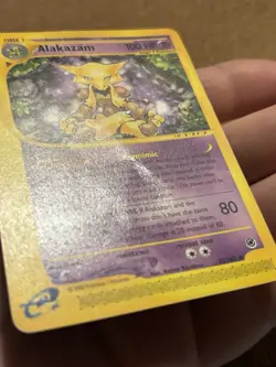 Alakazam 33/165 Set Expedition Rare Card Pokemon Eng Poor Heavily Played Damage - Image 5