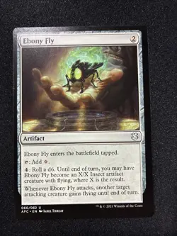 MTG - Ebony Fly Commander: Adventures in the Forgotten Realms - Image 1