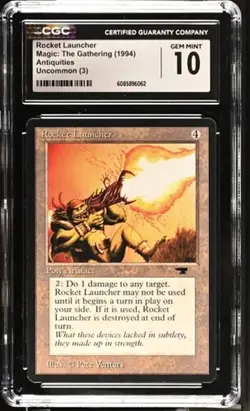 Mishra's Factory CGC 9.5 + Rocket Launcher CGC 10 - Image 3