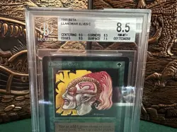 Llanowar Elves - Beta - MTG - BGS 8.5 with two 9.5’s. - Image 2