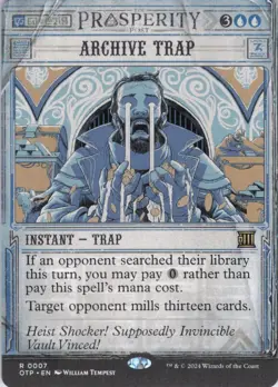 MTG Archive Trap (7) | NM | Outlaws of Thunder Junction: Breaking News {OTP} - Image 1