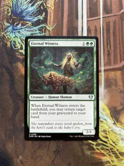 Eternal Witness - MTG Commander Masters - NM - Image 1