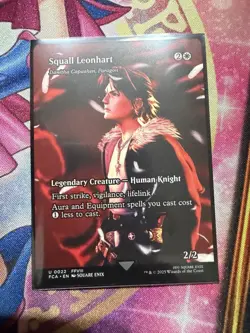 Squall Leonhart -Danitha Capashen, Paragon (Showcase) Final Fantasy MTG Non Holo - Image 1