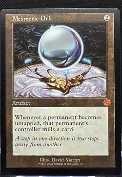 Mesmeric Orb #31 The Brothers' War: Retro Frame Artifacts Regular Mythic - Image 1