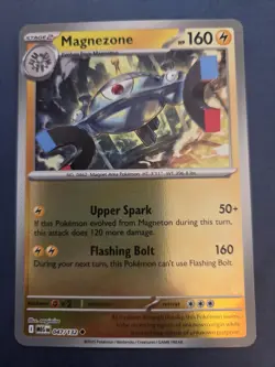 MAGNEZONE 047/132 MEGA EVOLUTION 2025 ME01 REVERSE HOLO POKEMON - Image 1