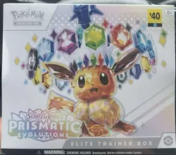 Pokemon TCG Scarlet & Violet Prismatic Evolutions Elite Trainer Box ETB SEALED - Image 1