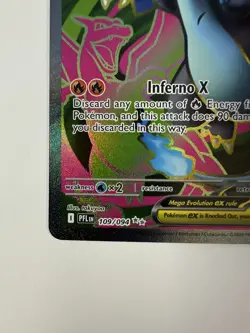 Mega Charizard X EX - Full Art Ultra Rare 109/094 Pokemon TCG Phantasmal Flames - Image 5
