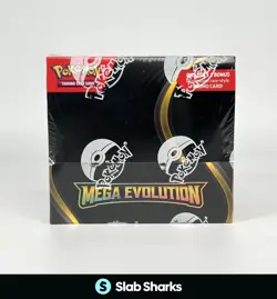 POKEMON TCG MEGA EVOLUTION SEALED ENHANCED BOOSTER BOX WITH TOPPER - Image 1