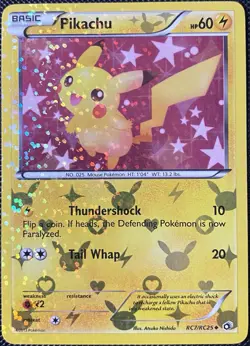 Pikachu RC7/RC25 Legendary Treasures: Radiant Collection Holo - Pokemon Card - Image 1