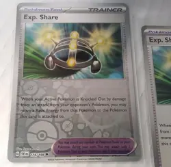 Exp Share 174/198 Reverse Holo & Regular Pokemon TCG Scarlet & Violet Base Set - Image 2