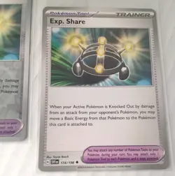 Exp Share 174/198 Reverse Holo & Regular Pokemon TCG Scarlet & Violet Base Set - Image 3