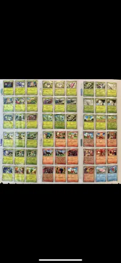 Pokemon Scarlet & Violet Master Set Starter Lot NM, 248 Total Cards & Binder - Image 1