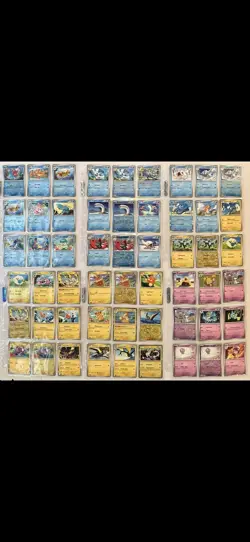 Pokemon Scarlet & Violet Master Set Starter Lot NM, 248 Total Cards & Binder - Image 3