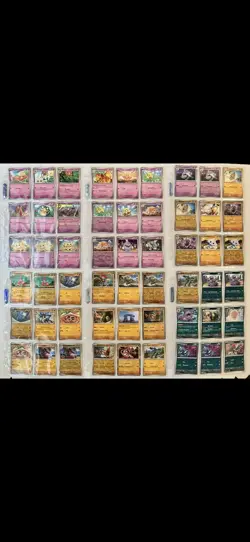 Pokemon Scarlet & Violet Master Set Starter Lot NM, 248 Total Cards & Binder - Image 5
