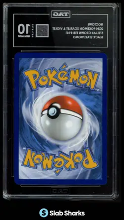2024 POKEMON SVP EN BLACK STAR PROMOS #141 NOCTOWL STELLAR CROWN ETB TAG 10 - Image 2