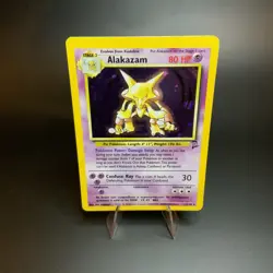 Alakazam 1/130 Holo Base Set 2 Lightly Played Vintage Pokemon Card 1999 - Image 1