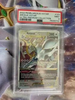 Pokemon METAL UPC Ultra Premium Collection UPC 123 Arceus VSTAR PSA 9 MINT - Image 1