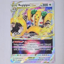 Regigigas VSTAR 114/159 Crown Zenith Holo Ultra Rare Pokemon Card TCG English NM - Image 1