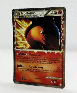 Pokemon TCG Typhlosion Prime 110/123 Ultra Rare- HeartGold SoulSilver - Image 1