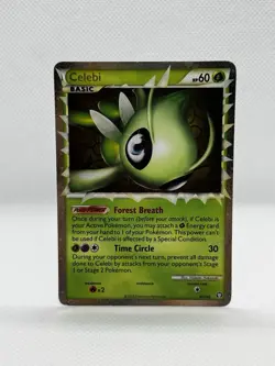 Pokemon Celebi Holo Ultra Rare Card 92/102 Prime Triumphant - Image 2