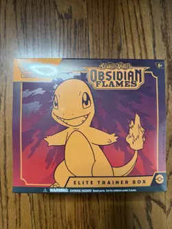 Obsidian Flames Elite Trainer Box Scarlet & Violet Pokemon Factory Sealed ETB - Image 1