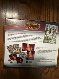 Obsidian Flames Elite Trainer Box Scarlet & Violet Pokemon Factory Sealed ETB - Image 5