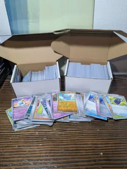 Pokemon Bulk Lot 800+ Cards Various Sets w/ Lots Of Paldean Fates - Image 1