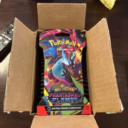 2025 POKEMON LOT OF 24x PHANTASMAL FLAMES SLEEVED BOOSTER PACKS Dollar General - Image 1