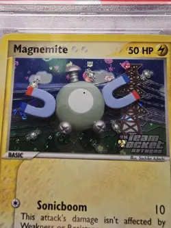 2004 Pokemon Magnemite EX Team Rocket Returns Reverse Holo #66 PSA 10 Gem Mint - Image 4