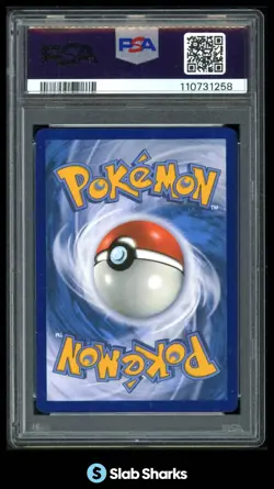 2024 POKEMON TEF EN #211/162 MORTY'S CONVICTION SPECIAL ILLUSTRATION RARE PSA 9 - Image 2