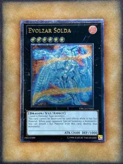 Yugioh Evolzar Solda ORCS-EN045 Ultimate Rare NM - Image 1