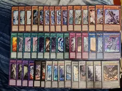 Yugioh 45 Card Blue-Eyes Buster Blader Deck Core Maiden Buster Dragon Spirit - Image 1