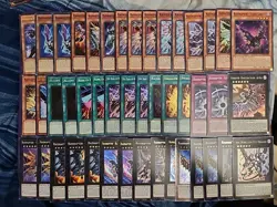 Yugioh 45 Card Raidraptor Deck Core Genesys Format Force Strix Ultimate Falcon - Image 1