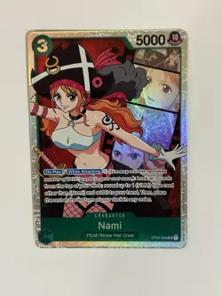 Nami OP02-036 SR Foil - Paramount War One Piece Card - Image 1