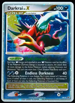 Darkrai LV.X #DP19 NM+ Pokemon Card - Image 1