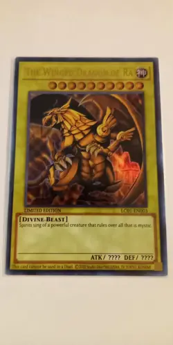yugioh TCG The Egyptian God Cards Combo, Ra, Obelisk, Slifer ( LC01 ) - Image 4