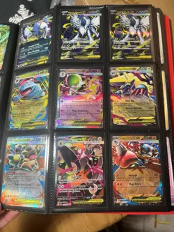 40 Page Binder Pokemon Card Collection Lot Wotc Vintage Full Art Base Set More - Image 2