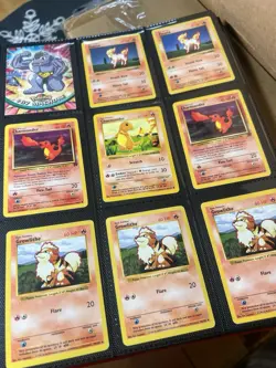 40 Page Binder Pokemon Card Collection Lot Wotc Vintage Full Art Base Set More - Image 3