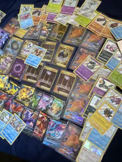 Pokemon 3 ULTRA RARE CARD LOT GX, EX, V, VMax, Full Art, Secret Or Rainbow Rare - Image 1