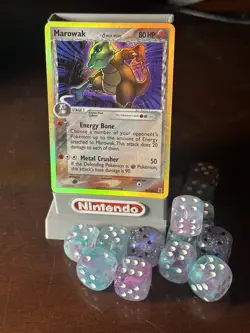 Marowak 10/113 Ex Delta Species Holo Pokemon Card - Image 1