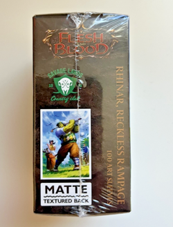 Flesh and Blood - Rhinar Reckless Rampage - Dragon Shield Card Art Sleeves - Image 2