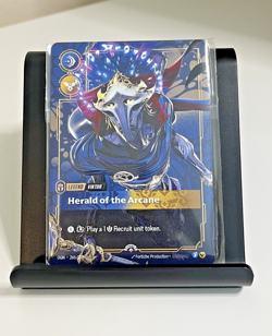 Riftbound VIKTOR Herald Of The Arcane METAL Card Houston Prize Wall 1/35 Promo - Image 1