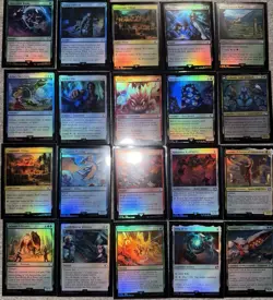 MTG Magic The Gathering Final Fantasy Lot Of 20 FOIL Cards - Image 1