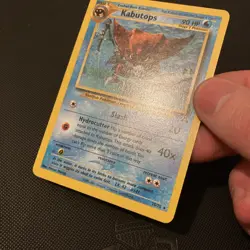 Pokemon Neo Discovery Kabutops TCG Card 25/75 Rare Non Holo Unlimited - Image 3