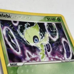 Pokemon 2005 Celebi Holo Rare Black Star Promo Card 029 - Image 2