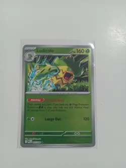 Ludicolo 007/094 Reverse Holo Phantasmal Flames NM Pokemon Card - Image 1