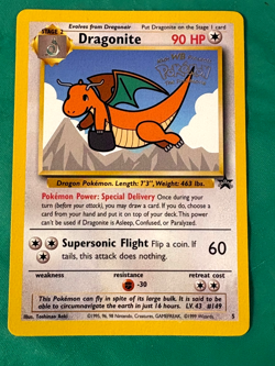 Dragonite Wizards Black Star Promos 5 Promo - NM Pokemon TCG Card - Image 1