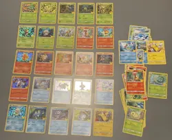 Pokemon 25th Anniversary McDonald's 2021 Holo+Non Holo Base Set-Mint-50 Cards - Image 1